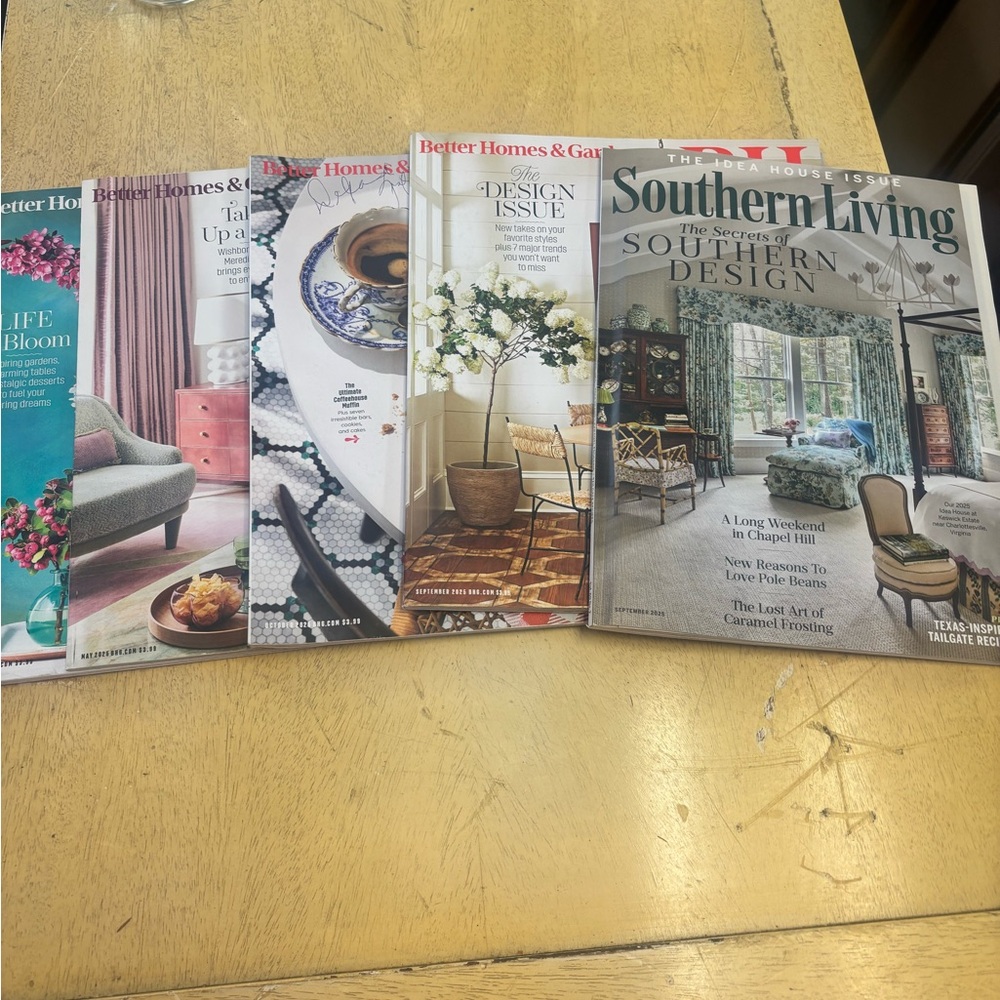 Better Homes And Gardens & Southern Living Magazines
